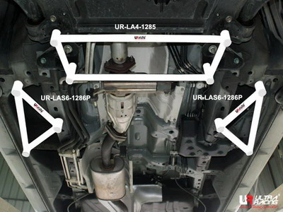 Ultra Racing Mazda 8 LY 06+ UltraRacing 4-Point Front H-Brace 1285 UR-LA4-1285