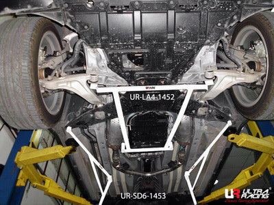Ultra Racing Infiniti FX 09+ 4WD Ultra-R 4-Point Front Lower H-Brace 1452 UR-LA4-1452