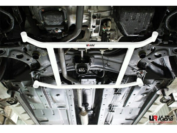 Ultra Racing Perodua Myvi Lagi Best (M600) 1.5 2WD 11-17 UltraRacing 4-Point Front Lower Brace (1563) UR-LA4-1563
