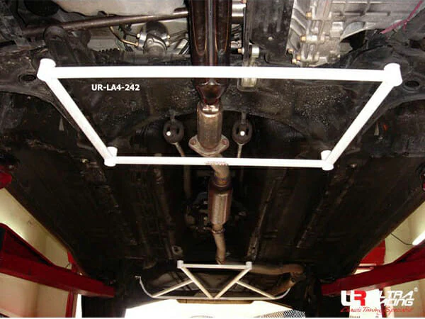 Ultra Racing Proton Satria Neo (BS) 1.3/1.6 2WD 06-15 UltraRacing 4-Point Front Lower Brace (242) UR-LA4-242