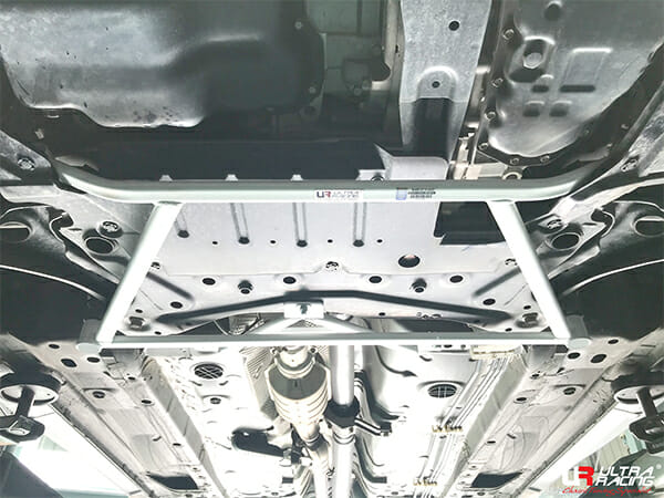 Ultra Racing Mitsubishi ASX 2.0 2WD/4WD 13+ UltraRacing 4-Point Front Lower Brace (3495) UR-LA4-3495