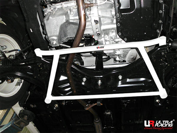 Ultra Racing Perodua Axia (B200) 1.0 VVTI 2WD FL 17+ UltraRacing 4-Point Front Lower Brace (3777) UR-LA4-3777
