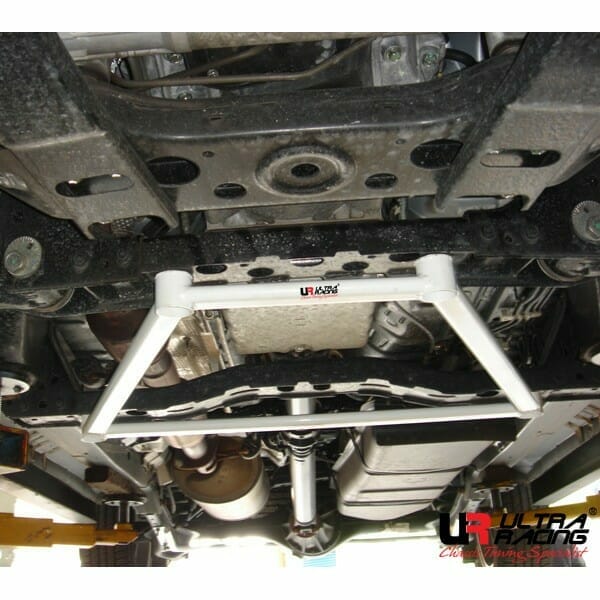 Ultra Racing Toyota C-HR (AX-10) 1.2T/1.8 18+/Prius 1.8 16+ 2WD/4WD UltraRacing 4-Point Front Lower Brace (383) UR-LA4-383
