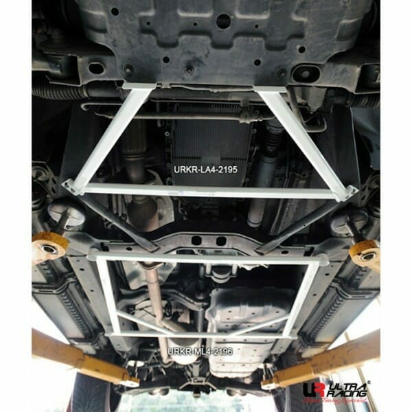 Ultra Racing Kia Mohave (HM) 3.0D/4.6 4WD 08+ UltraRacing 4-Point Front Lower Brace (2195) URKR-LA4-2195