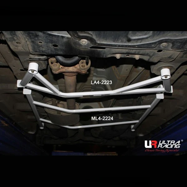Ultra Racing Hyundai Santa Fe 07-12 CM Ultra-R 4P Front H-Brace 2223 URKR-LA4-2223
