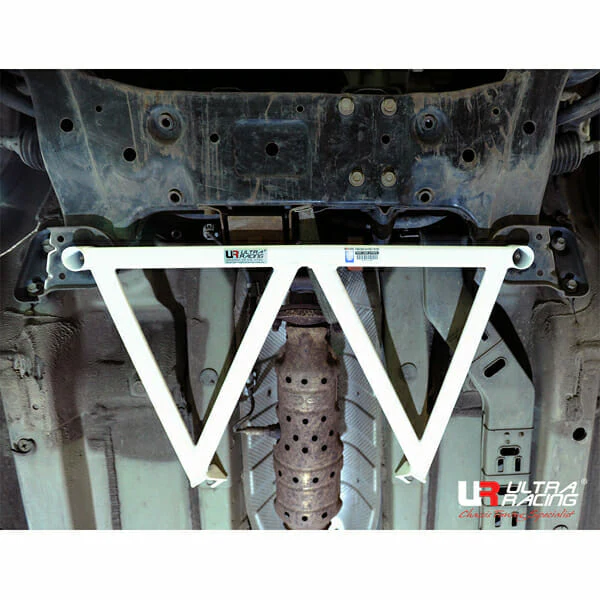 Ultra Racing Hyundai Sonata I45 (YF) 2.0 10-14/Kia Cadenza 2.4/3.3/3.5 09-16 2WD UltraRacing 4-Point Front Lower Brace (2286) URKR-LA4-2286