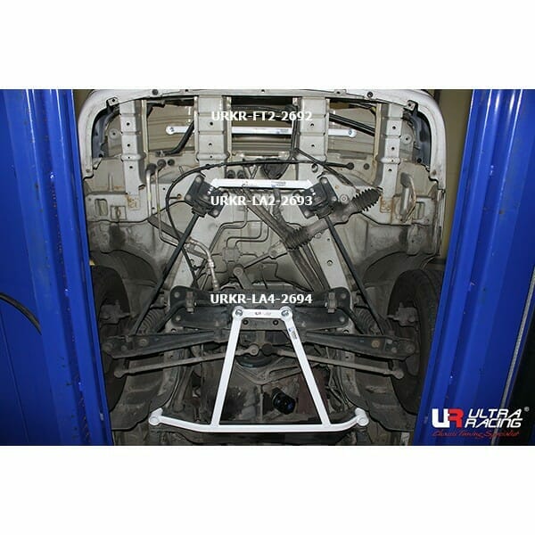 Ultra Racing Daewoo Damas 0.8 2WD 91-13 UltraRacing 4-Point Front Lower Brace (2694) URKR-LA4-2694