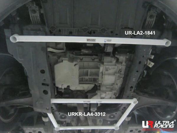 Ultra Racing Chevrolet Impala 2.5/3.6 2WD 14+ UltraRacing 4-Point Front Lower Brace (3312) URKR-LA4-3312