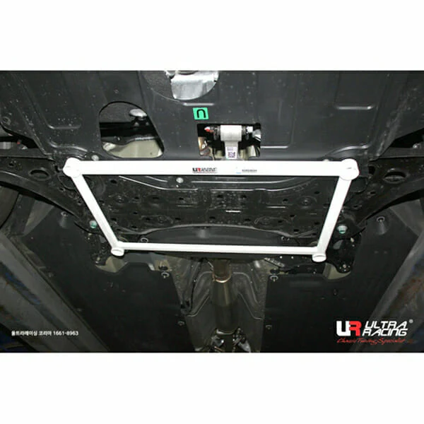 Ultra Racing Hyundai Kona/Venue 1.6T/1.6 2WD 18+ UltraRacing 4-Point Front Lower Brace (4125) URKR-LA4-4125