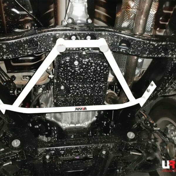 Ultra Racing Toyota Hilux Revo (AN120) 2.8D 2WD 15+ UltraRacing 4-Point Front Lower Brace (3367) URTH-LA4-3367