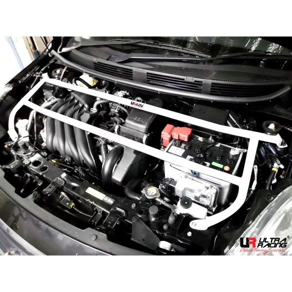 Ultra Racing Nissan Almera 1.5 11+ UltraRacing 4P Front Upper Strutbar UR-TW4-1939
