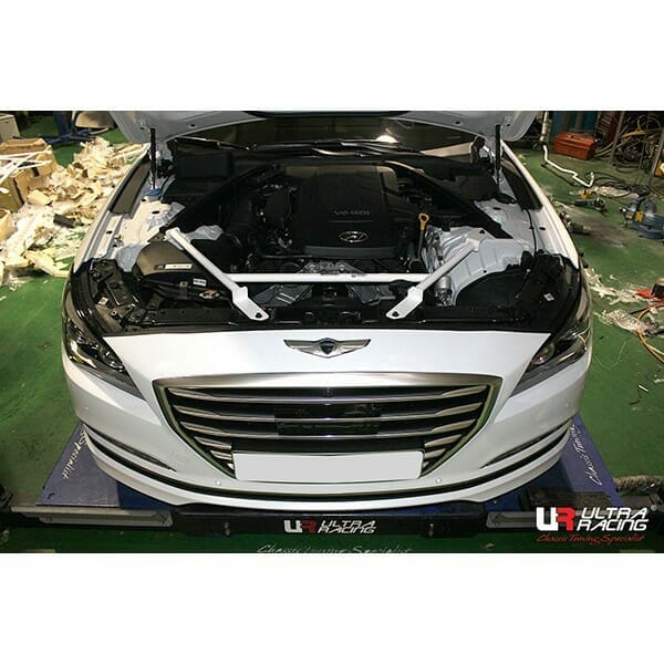 Ultra Racing Hyundai Genesis (DH) 3.8 V6 15-16 (4WD) Front Strut Bar URKR-TW4-2748