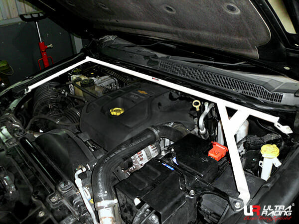 Ultra Racing Chevrolet Colorado (RG) 2.8D 4WD 11+ UltraRacing 4-Point Front Upper Strutbar (3830) URTH-TW4-3830