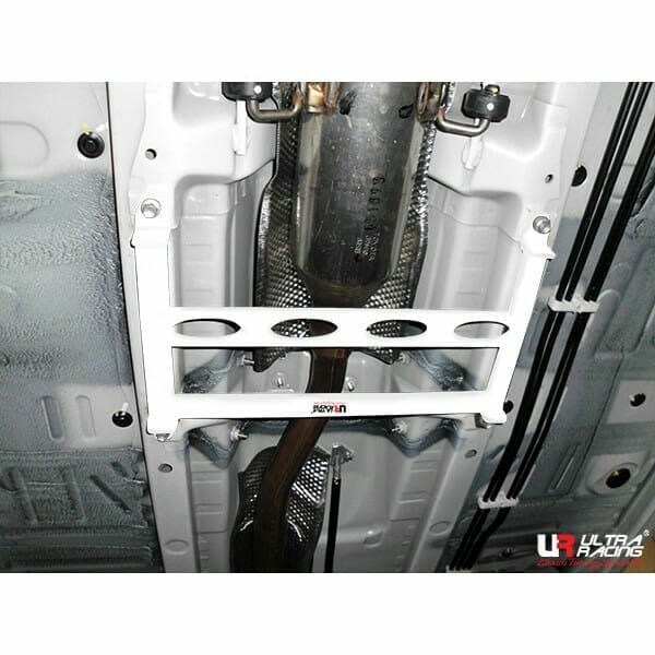 Ultra Racing Toyota Vios (XP150) 1.5 2WD 13-16 UltraRacing 4-Point Mid Lower Brace (2534) UR-ML4-2534