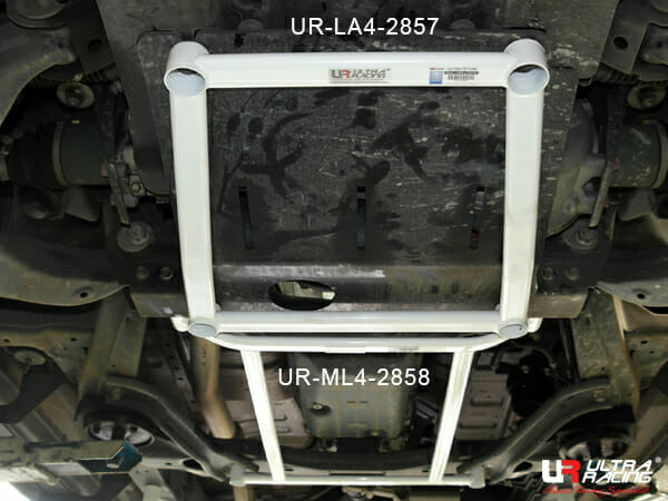 Ultra Racing Chevrolet Colorado (RG) 2.8D 11+/Isuzu D-Max 2.5D/3.0D 12+ UltraRacing 4P Mid Lower Brace (2858) UR-ML4-2858