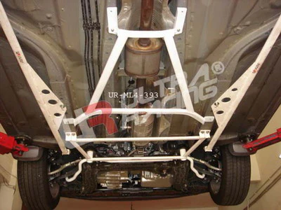 Ultra Racing Honda Civic FD/FD2 Hybrid/TypeR Ultra-R 2-Point Mid H-Brace UR-ML4-393