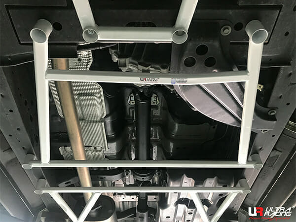 Ultra Racing Ford Ranger Wildtrack 2.0T 4WD FL 19+ UltraRacing 4-Point Mid Lower Brace (3970) UR-ML4-3970