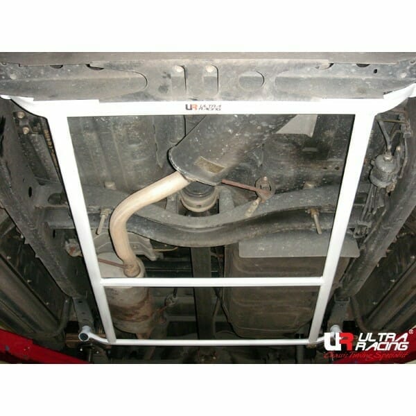 Ultra Racing Toyota Unser (KF70) 1.8 2WD 97-00 UltraRacing 4-Point Mid Lower Brace (398) UR-ML4-398