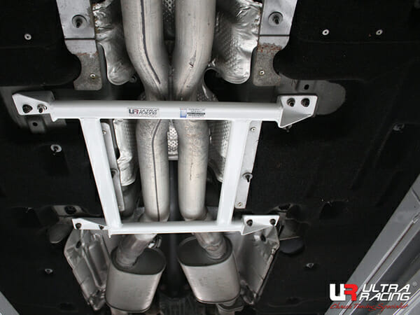 Ultra Racing Chrysler 300C-SRT8 (LX) 6.4 12-14/Dodge Charger 3.6 11+ 2WD UltraRacing 4-Point Mid Lower Brace (2459) URUS-ML4-2459