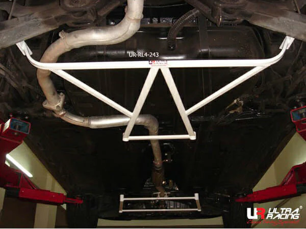 Ultra Racing Proton Satria Neo (BS) 1.3/1.6 2WD 06-15 UltraRacing 4-Point Rear Lower Bar (243) UR-RL4-243