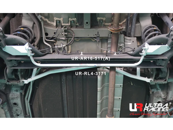 Ultra Racing Nissan Serena (C26) 2.0 2WD 10-18 UltraRacing 4-Point Rear Lower Bar (3171) UR-RL4-3171