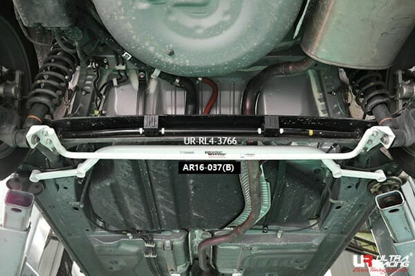 Ultra Racing Toyota Sienta (XP170) 1.5/1.8 2WD 15+ UltraRacing 4-Point Rear Lower Bar (3766) UR-RL4-3766