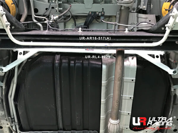 Ultra Racing Nissan Serena (C27) 2.0 2WD 16+ UltraRacing 4-Point Rear Lower Bar (3929) UR-RL4-3929