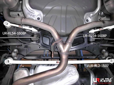 Ultra Racing Alfa Romeo 159 05+ / Brera Ultra-R 2x2P Rear Braces 1608P UR-RS4-1608P