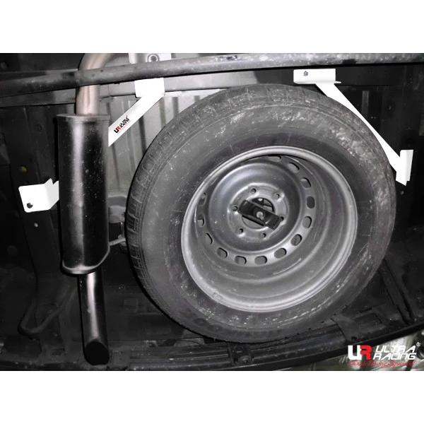 Ultra Racing Hyundai H1 07+ 2.5D UltraRacing 2x 2-Point Rear Bars 1620 UR-RS4-1620P