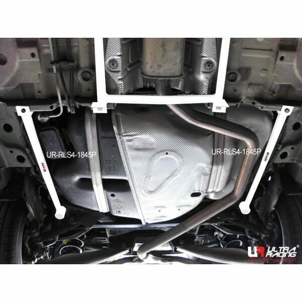 Ultra Racing Buick Lacrosse /Regal 08-17/ Chevrolet Alpheon 2WD UltraRacing 4-Point Rear Lower Bar (1845P) UR-RS4-1845P