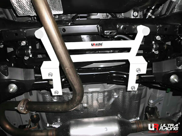 Ultra Racing Scion TC 2.5 11-14/Scion TC FL 2.5 14-16 2WD UltraRacing 4-Point Rear Lower Bar (2355) URUS-RL4-2355