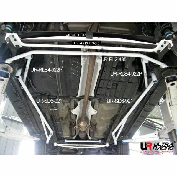 Ultra Racing Toyota Wish (AE10) 1.8 2WD 03-09 UltraRacing 7-Point Rear Torsion Bar (237) UR-RT24-237