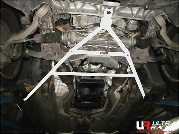 Ultra Racing Mercedes R230 SL350 3.5 V6 2WD 01-11 UltraRacing 5-Point Front Upper Strutbar (3494) UR-LA5-3494