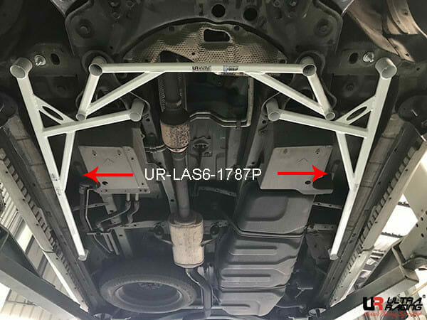 Ultra Racing Toyota Estima (XR50) 2.4 06+/Previa 2.4/3.5 06-16 2WD/4WD UltraRacing 6-Point Front Upper Strutbar (1787P) UR-LS6-1787P