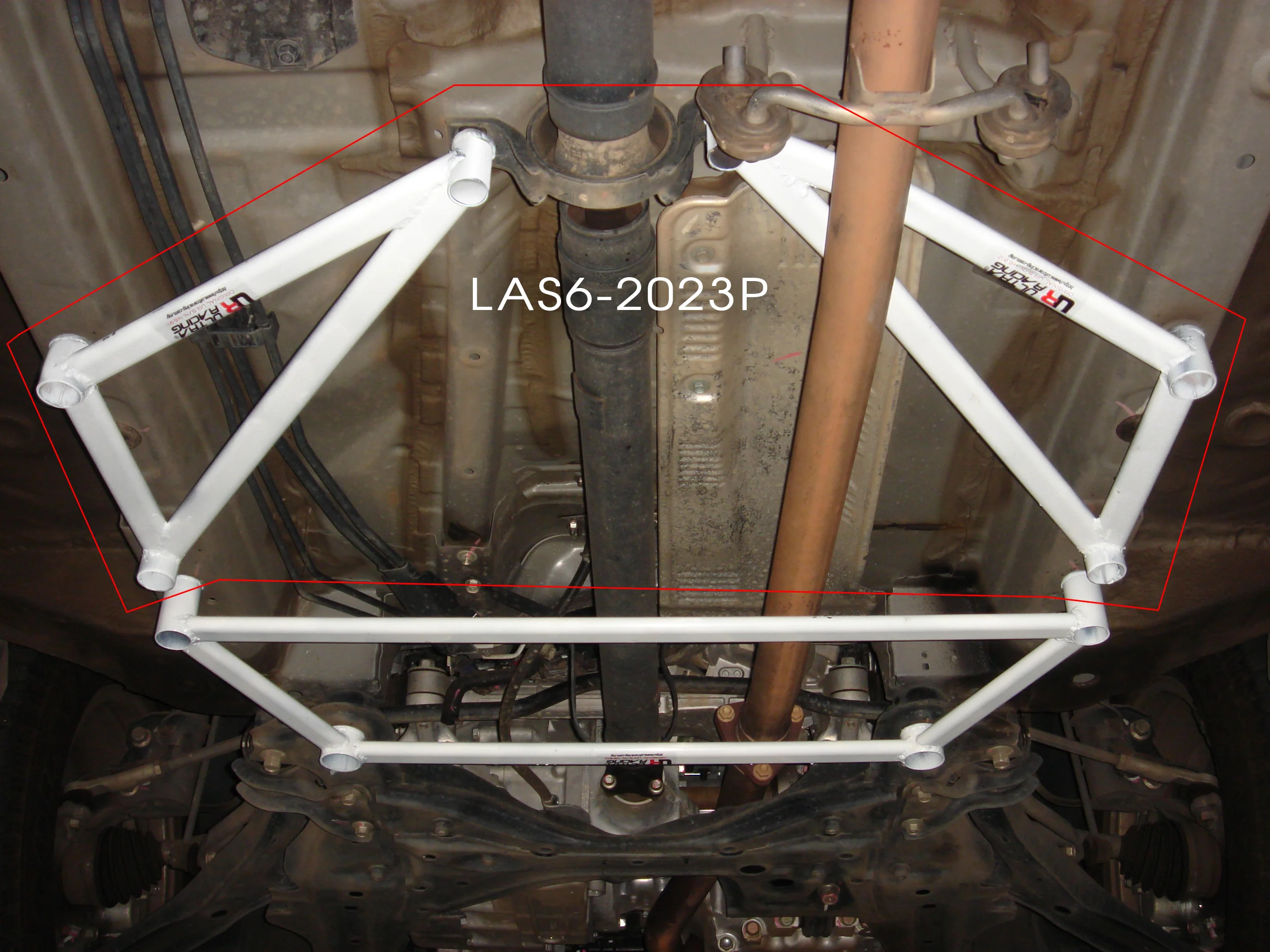 Ultra Racing Honda CRV 12+ 4WD Ultraracing 2x3P Side Lower Bars 2023P UR-LS6-2023P