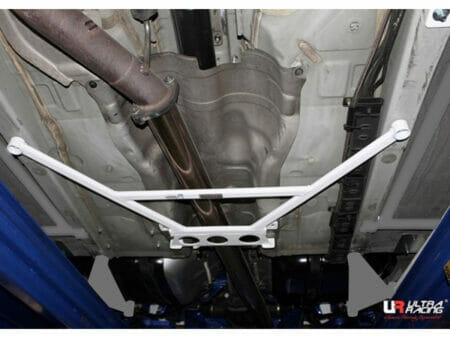 Ultra Racing Hyundai Genesis Coupe (BK) 3.8 2WD FL 09-16 UltraRacing 6-Point Mid Lower Brace (1474) UR-ML6-1474