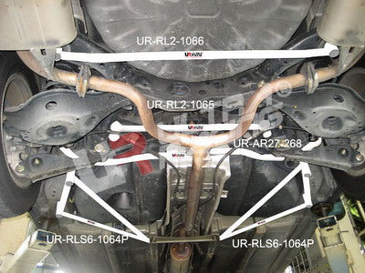 Ultra Racing Nissan Teana 03-08 J31 UltraRacing 2x 3-Point Rear Side Bars UR-RS6-1064P