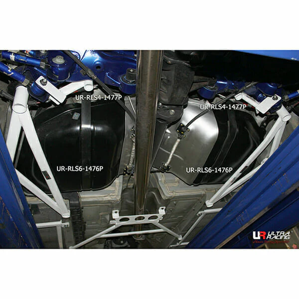 Ultra Racing Hyundai Genesis Coupe/Rohens Coupe (BK) 2.0T 2WD 09-16 UltraRacing 6-Point Rear Lower Bar (1476P) UR-RS6-1476P