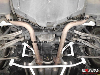 Ultra Racing Lexus LS 430 06+ UltraRacing 2x 3-Point Rear Side Bars 1693P UR-RS6-1693P