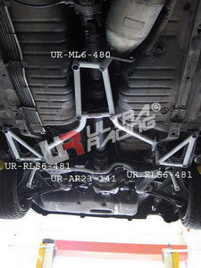 Ultra Racing Nissan Skyline R32 GTR UltraRacing 2x3P Rear Braces 481P UR-RS6-481P