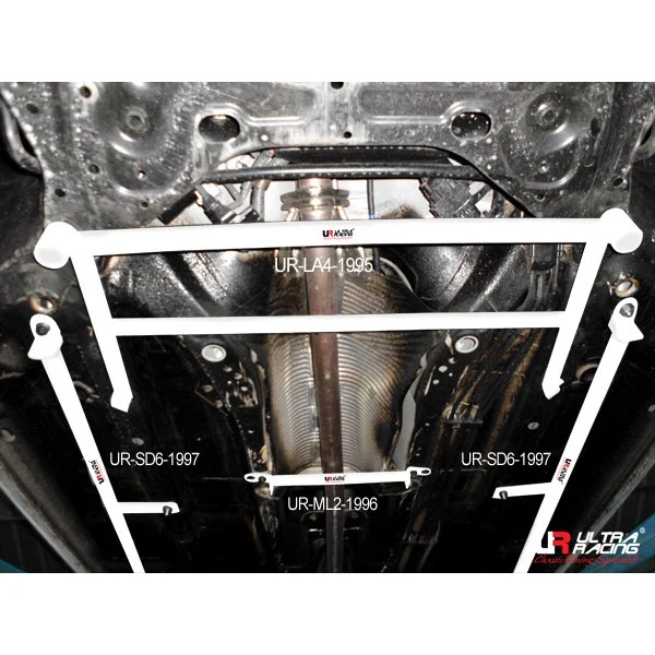 Ultra Racing Honda Civic FB 1.8 10+ USA Ultra-R 2x3-Point Side Lower Bars UR-SD6-1997P