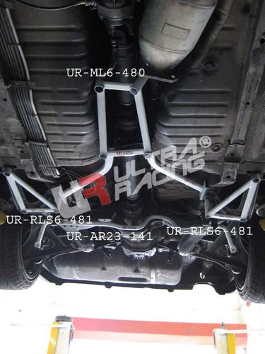 Ultra Racing Nissan Skyline R32 Mid Lower Brace UR-MS8-480P